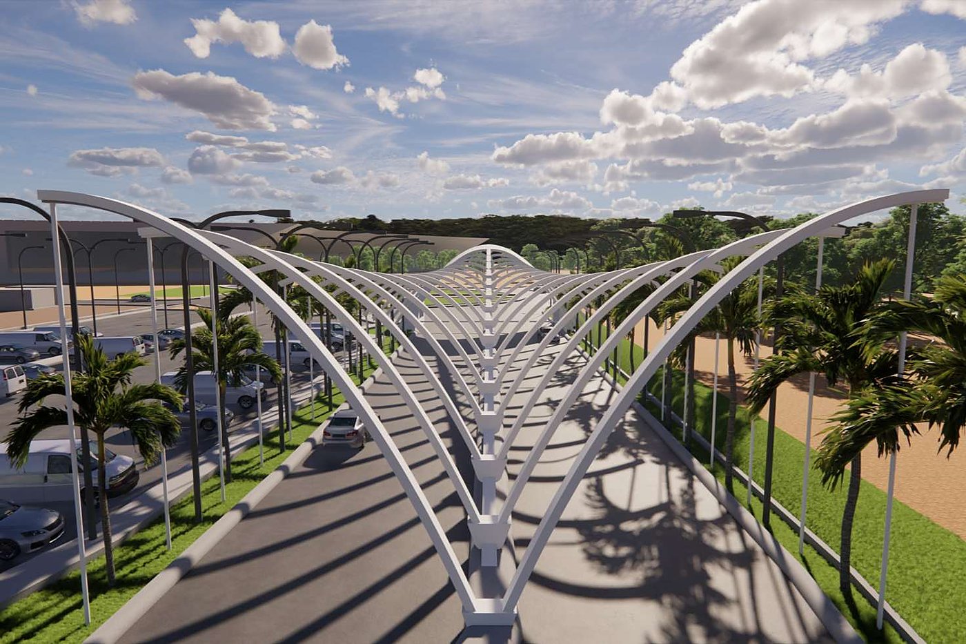 Mangalore Airport Entrance — Interventions project by Dialogue Design Partners