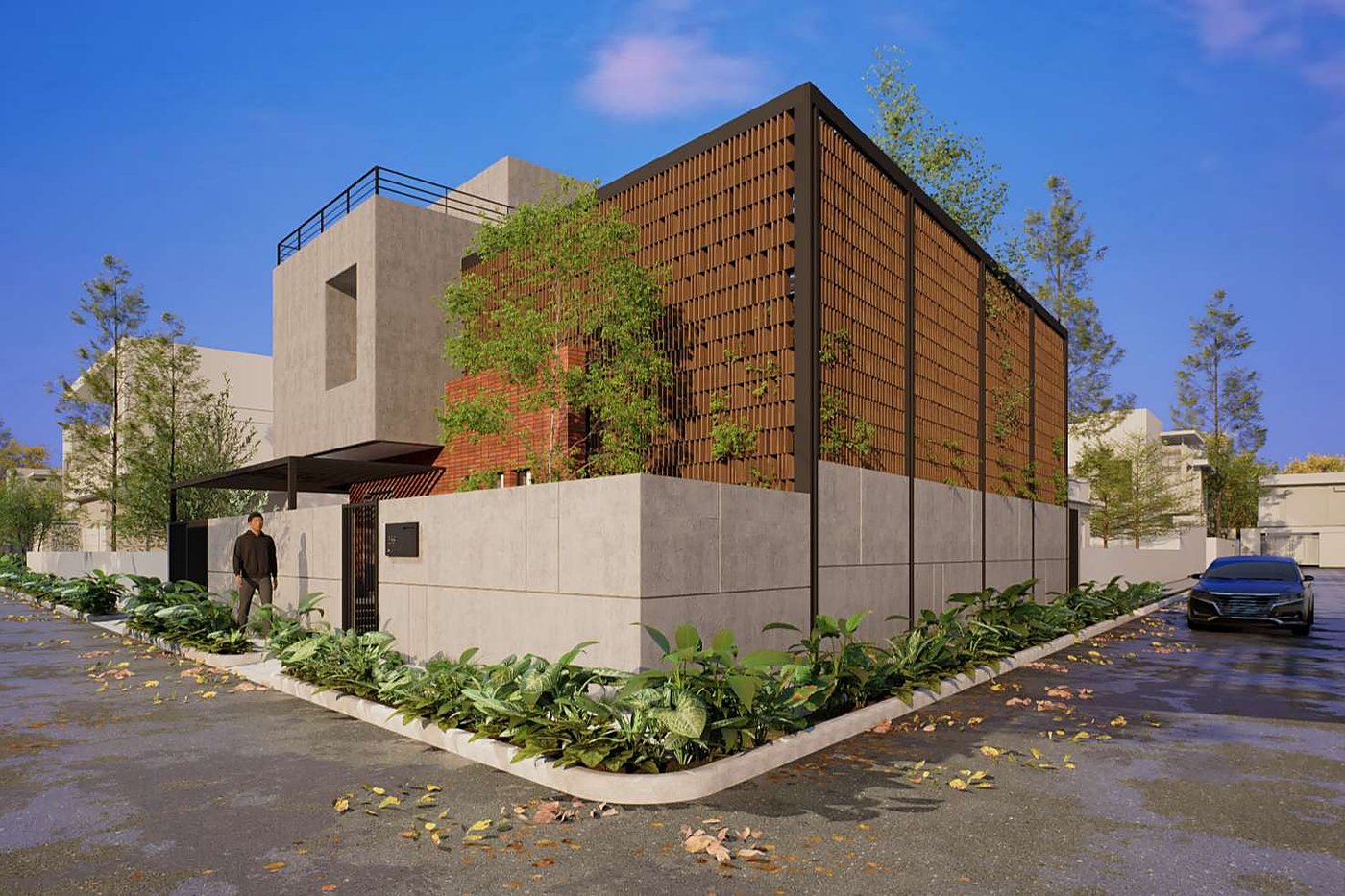 The Nested House — Residential project by Dialogue Design Partners