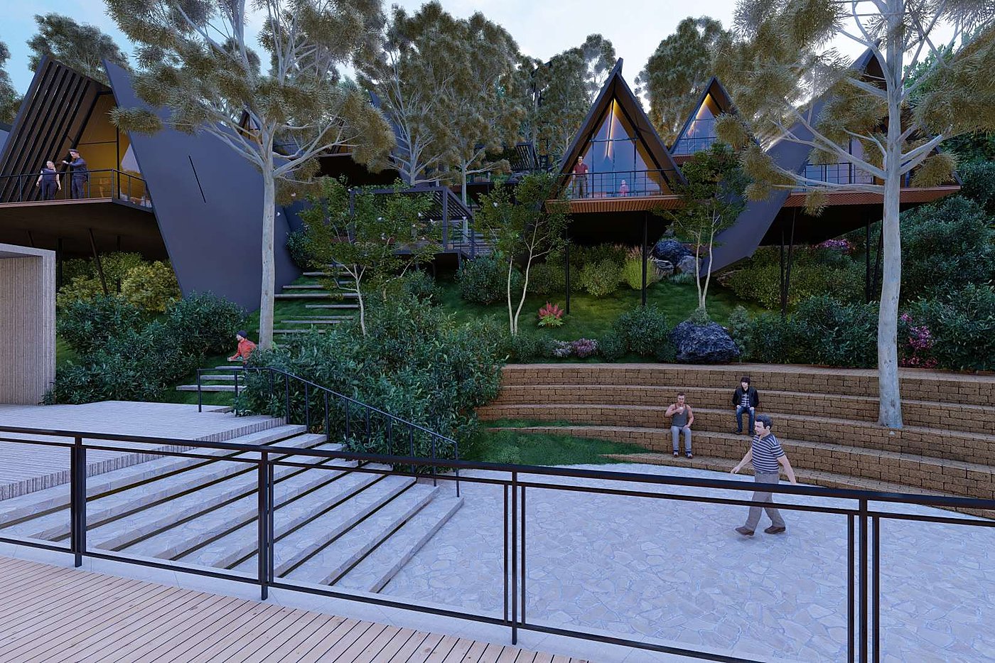 Hill-Top Resort — Commercial project by Dialogue Design Partners